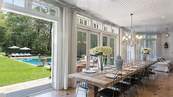 Villa, Garden Area | In-room dining