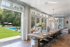 Villa, Garden Area | In-room dining
