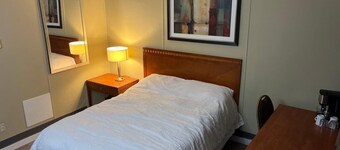 Downtown location near to restaurants pubs & bars. also near to marts .