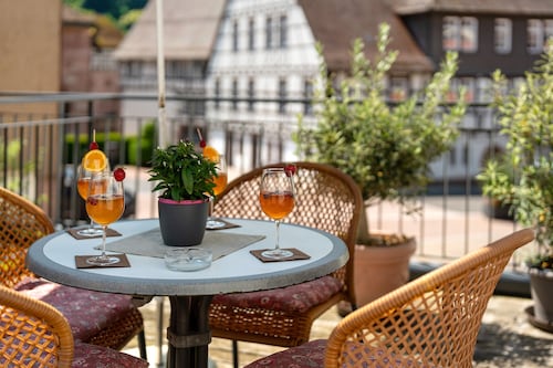 Ferienwohnung Im Denkmal 2" mit privater Terrasse und WLAN