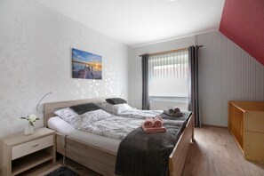 2 Schlafzimmer, kostenloses WLAN, Bettwäsche