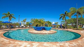 Beheizter Pool
