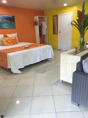 1 dormitorio y ropa de cama