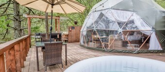 Incredible dome ideal for a romantic getaway