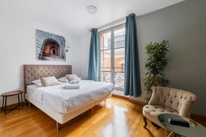 Iron/ironing board, WiFi, bed sheets - 403 - Charmant studio jardins des plantes -Paris 5 (Paris)