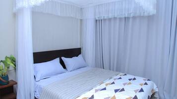 Deluxe Apartment, Non Smoking, Hill View | Desk, laptop workspace, free WiFi