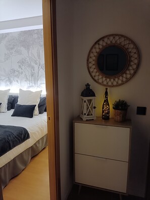 1 soverom, strykejern/-brett, reiseseng for barn og wi-fi (inkludert)