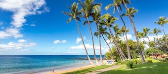 New! Palms 702 - Romantic Retreat - Split AC in Bedroom - Open-Air Living Area