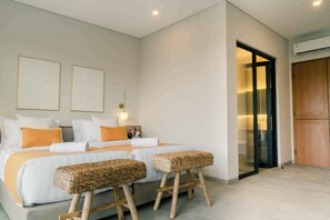 2 habitaciones, wifi gratis y ropa de cama