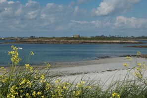 Liegestühle, Strandtücher