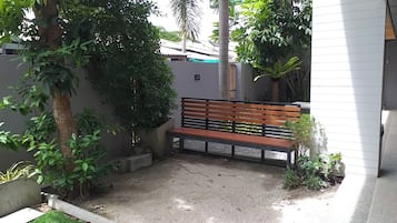 Standard Room, Courtyard Area | Living area | 45-inch flat-screen TV with digital channels