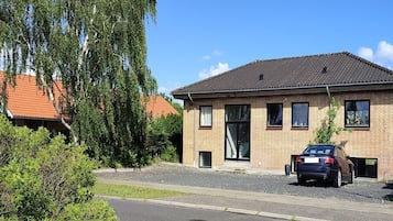 Overnatningsstedets facade