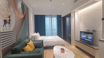 Economy Apartment, Garden View | 1 bedroom, bed sheets