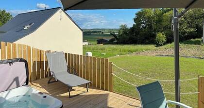 Maison de 2 chambres pour 4 personnes avec jacuzzi