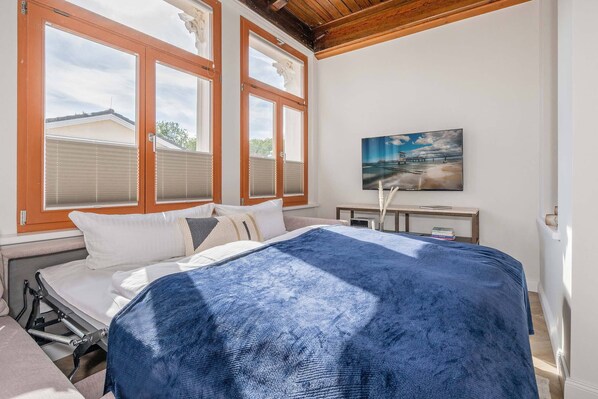 1 Schlafzimmer, Bügeleisen/Bügelbrett, kostenloses WLAN, Bettwäsche