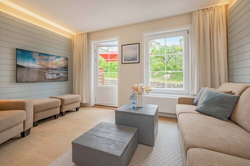 Alberts Koje - Besonders Idyllisch Gelegenes Schwedenreihenhaus im Seebad Bansin