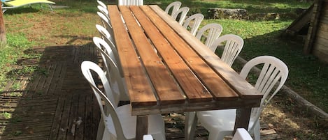 Restauration en plein air