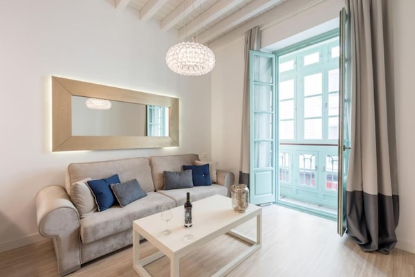 Standard Apartment, 2 Bedrooms | Living area | Flat-screen TV