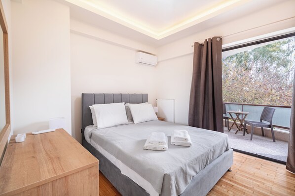 1 Schlafzimmer, kostenloses WLAN, Bettwäsche