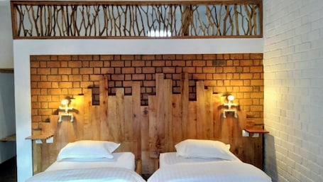 Basic Double or Twin Room, Garden View | Egyptian cotton sheets, premium bedding, individually decorated