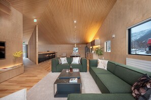 Villa, Balcony, Mountain View | Living area