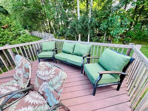 Terrace/patio - NEW Spacious Home Minutes From Oneida Lake & Fall Festivities! (Brewerton)