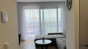 Departamento Confort, balcón, vista al mar | 1 habitación y wifi gratis