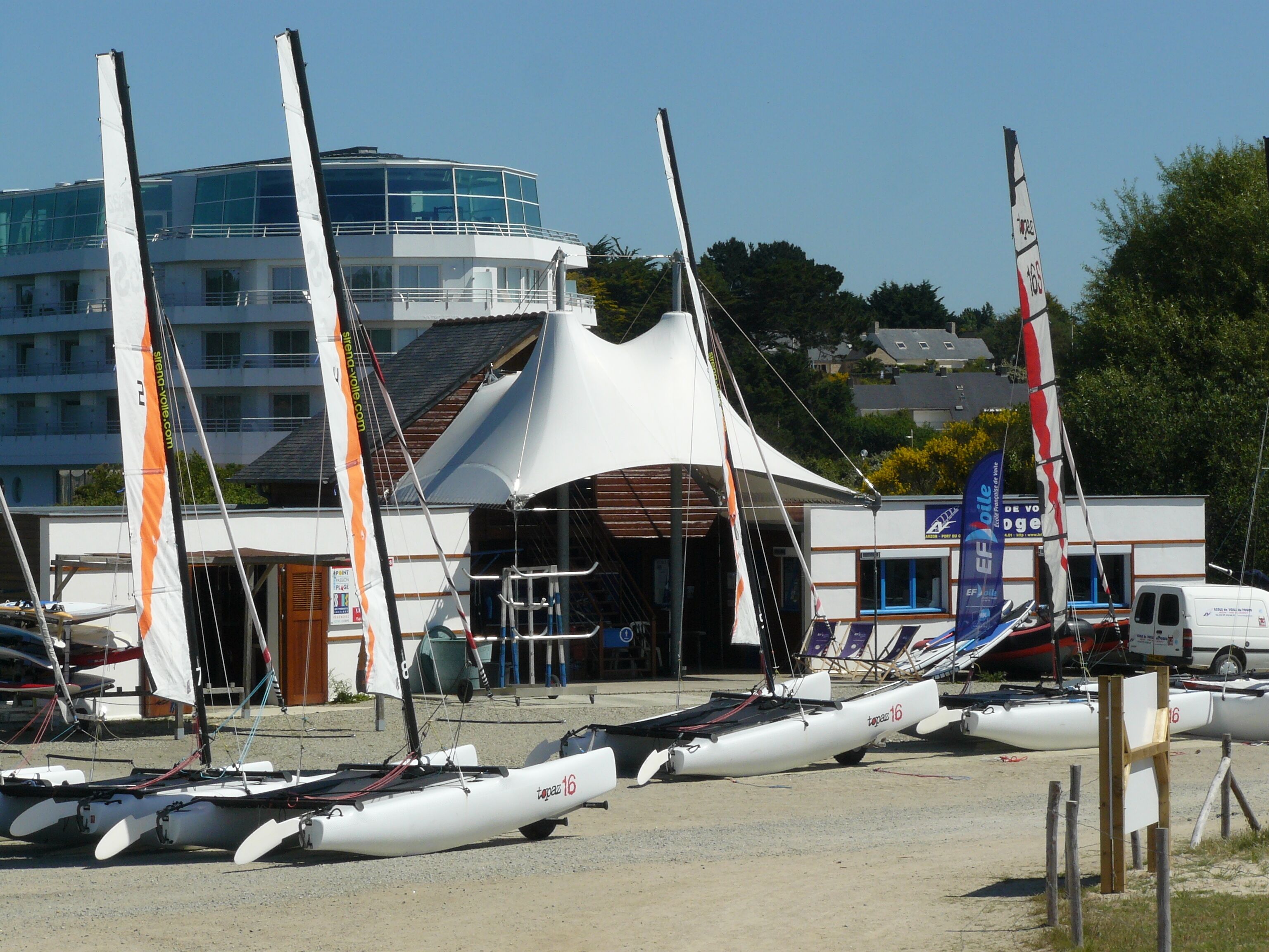 École de voile à 2 pas 