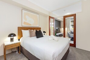 1 Schlafzimmer, Bügeleisen/Bügelbrett, kostenloses WLAN, Bettwäsche
