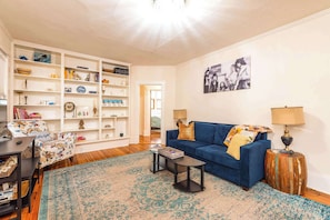 TV, offices - Bohemian Paradise | Near Downtown | Monthly Stays! (Asheville)