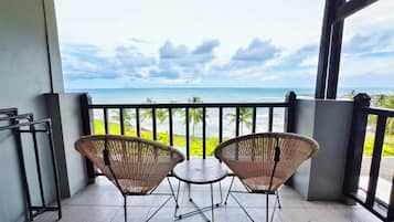 Kamar Double atau Twin Deluks, pemandangan laut | Pemandangan pantai/laut