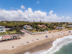 Accommodatie ligt op het strand