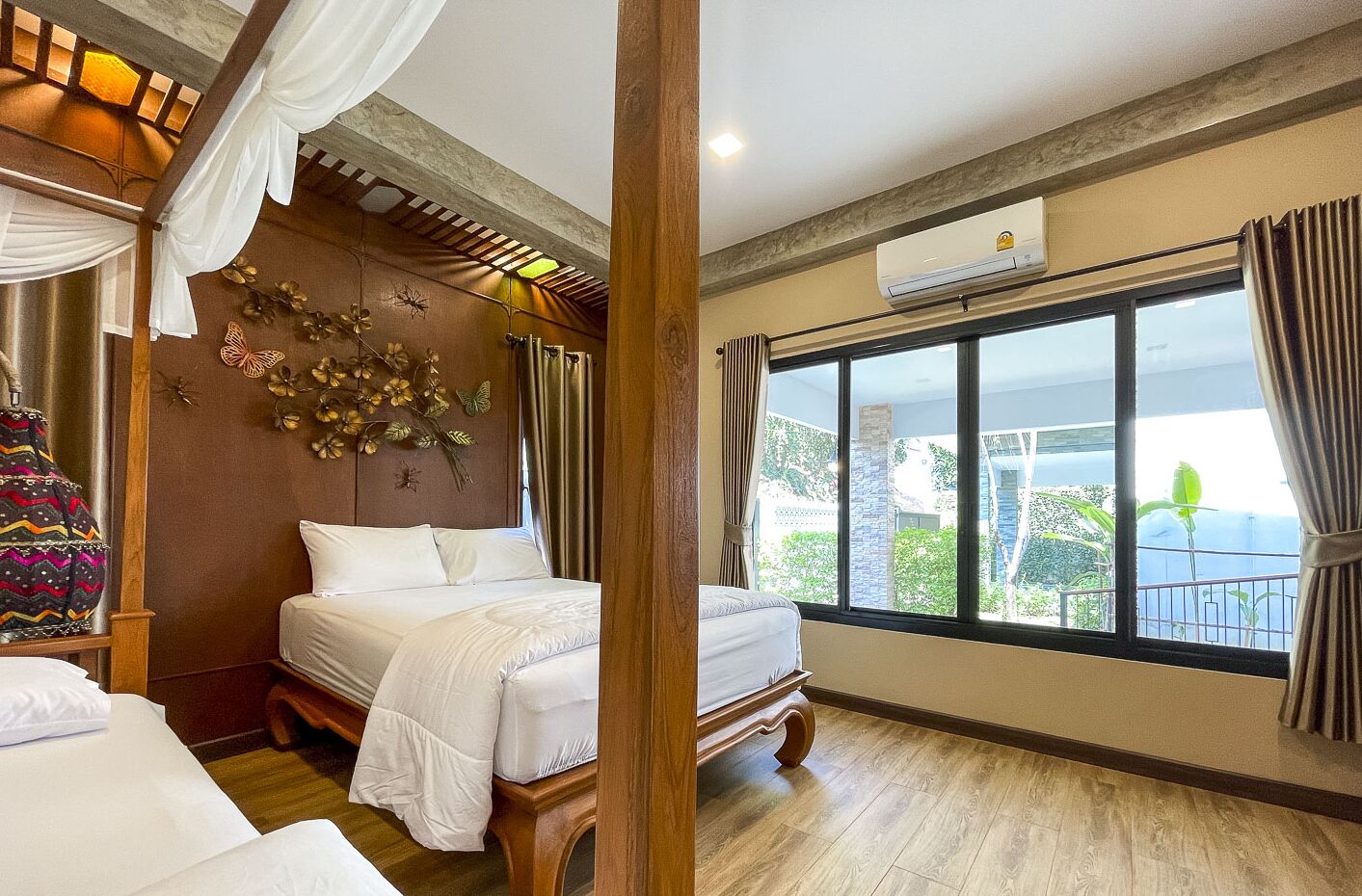 6 makuuhuonetta, Wi-Fi, vuodevaatteet