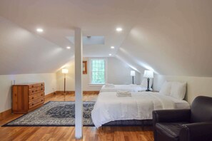 5 makuuhuonetta, työpöytä, silitysrauta/-lauta, Wi-Fi