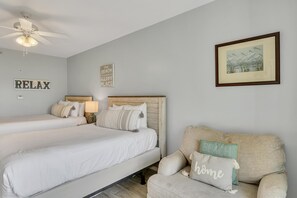 1 dormitorio, wifi, ropa de cama