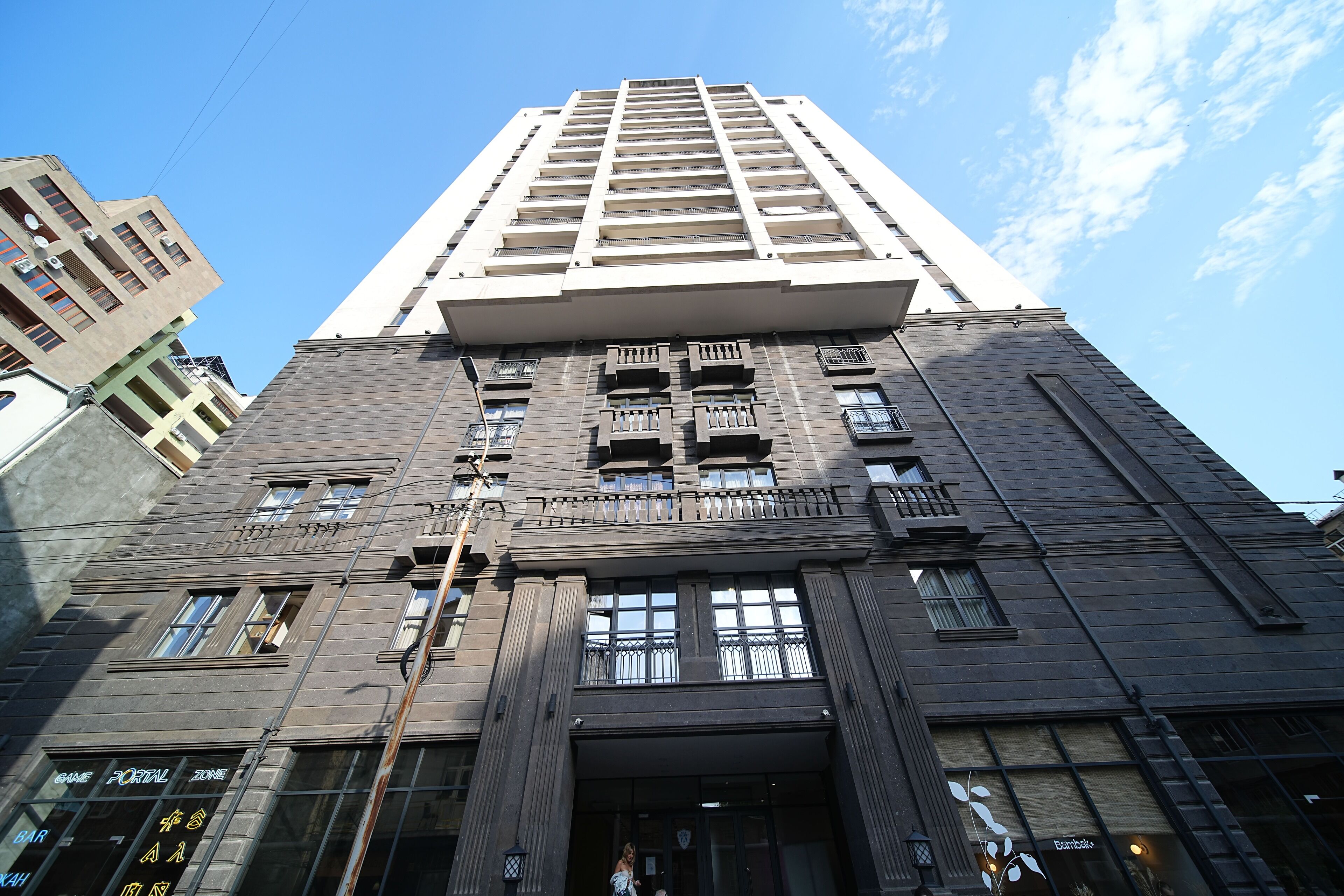 Façade de l’hébergement