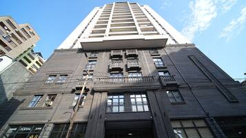 Façade de l’hébergement