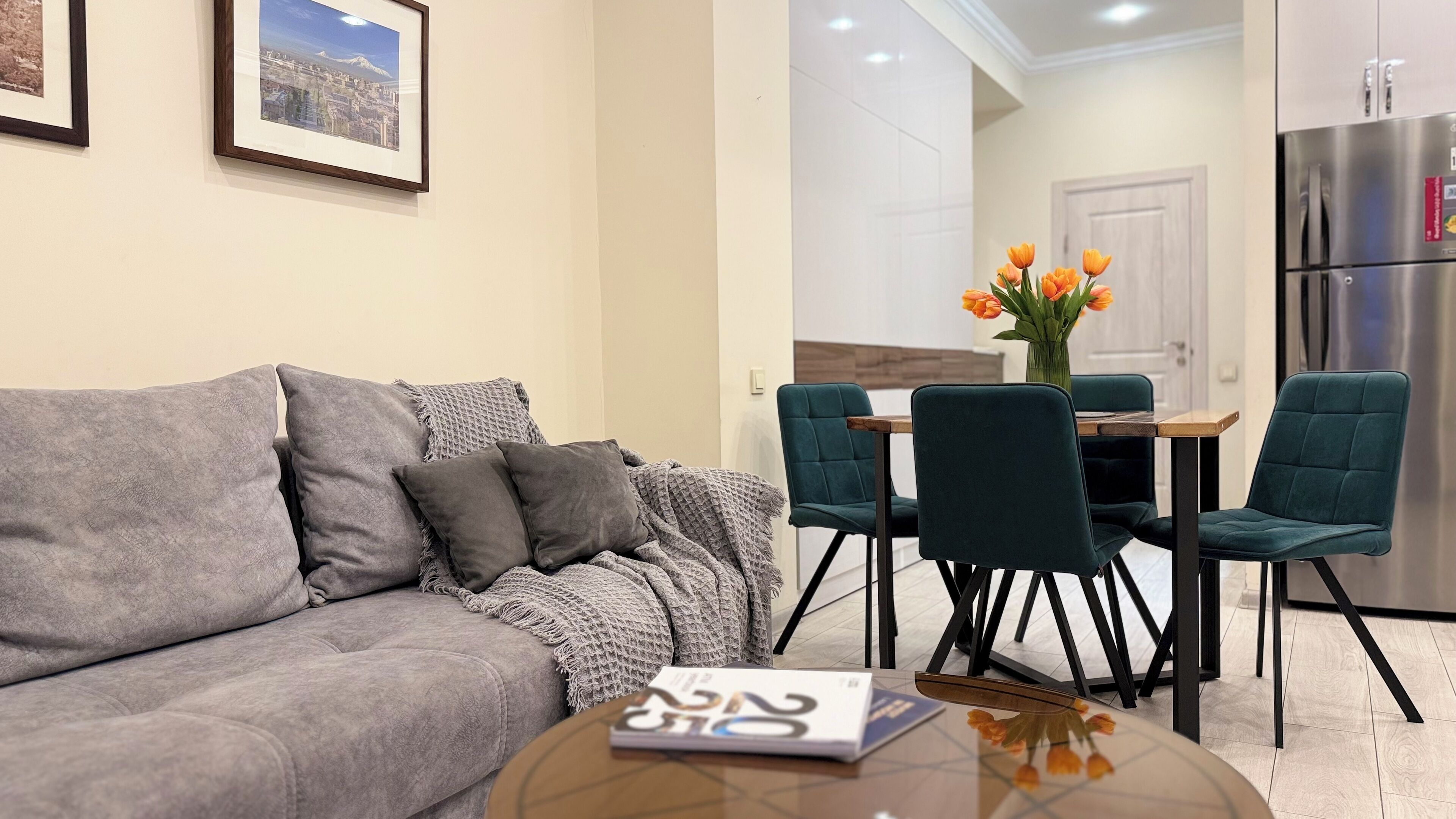 Superior Apartment, 1 Bedroom, Non Smoking, Balcony | Living area