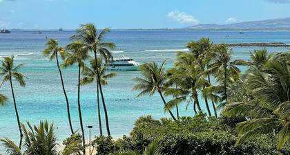 Gorgeous Ocean View! Steps to Beach! Centrally located, full kitchen & more!