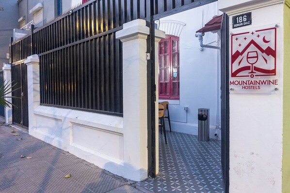 Fassade der Unterkunft