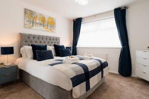 獨棟房屋 | 3 間臥室、熨斗/熨衣板、免費無線上網、床單