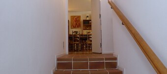 Apartment on the edge of the old town, 2.3 km from the beach.