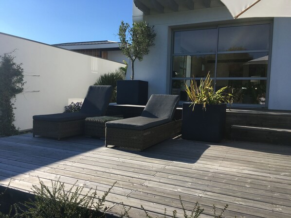 Terrace/patio - Maison Proche de la Plage de la Milady et Proche du Golf D'ilbarritz (Biarritz)