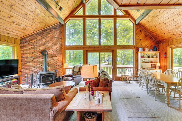 House (3 Bedrooms) | Interior - Family-friendly Ludlow Cabin on Lake Pauline! (Ludlow)