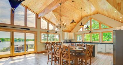Hot Tub & Dock: Waterfront Wellesley Island Home!