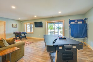 Cottage (5 Bedrooms) | Interior - Hot Tub & Dock: Waterfront Wellesley Island Home! (Wellesley Island)