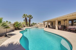 House (4 Bedrooms) | Interior - Heated Pool: Pet-friendly Lake Havasu City Home (Lake Havasu City)