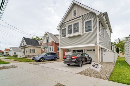 Newly Built North Wildwood Cottage, Walk to Beach!