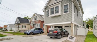 Newly Built North Wildwood Cottage, Walk to Beach!