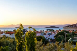Deluxe-Doppelzimmer, Balkon, Meerblick | Ausblick vom Zimmer
